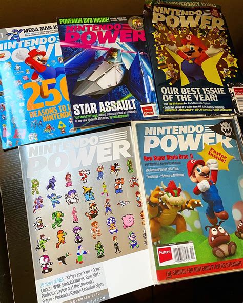 nintendo power magazine collection